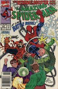 Cover Thumbnail for The Amazing Spider-Man (Marvel, 1963 series) #338 [Newsstand]