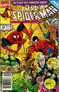 Cover Thumbnail for The Amazing Spider-Man (Marvel, 1963 series) #343 [Newsstand]