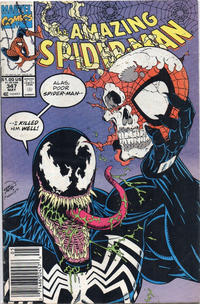 Cover for The Amazing Spider-Man (Marvel, 1963 series) #347 [Newsstand]