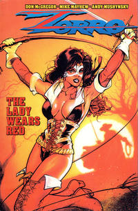 Cover Thumbnail for Zorro: The Lady Wears Red Trade Paperback (Image, 1998 series) 