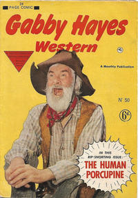 Cover Thumbnail for Gabby Hayes Western (L. Miller & Son, 1951 series) #50