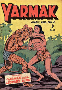 Cover Thumbnail for Yarmak Jungle King Comic (Young's Merchandising Company, 1949 series) #54
