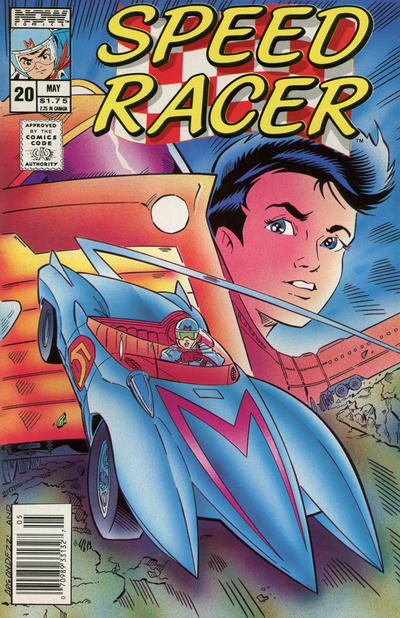 Cover for Speed Racer (Now, 1987 series) #20 [Newsstand]