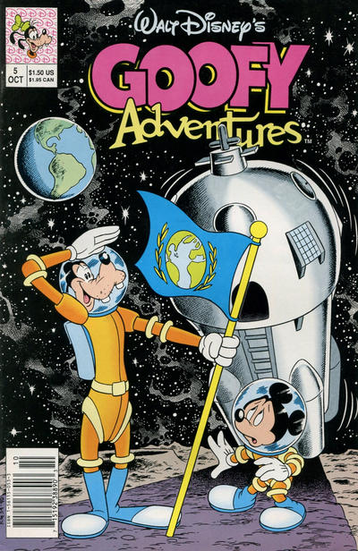 Cover for Goofy Adventures (Disney, 1990 series) #5 [Newsstand]