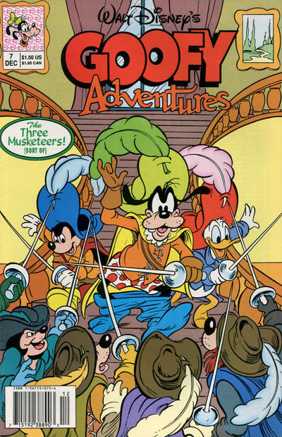 Cover for Goofy Adventures (Disney, 1990 series) #7 [Newsstand]