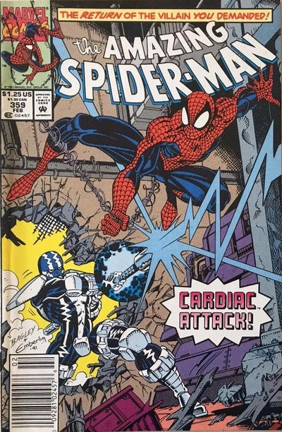 Cover for The Amazing Spider-Man (Marvel, 1963 series) #359 [Newsstand]