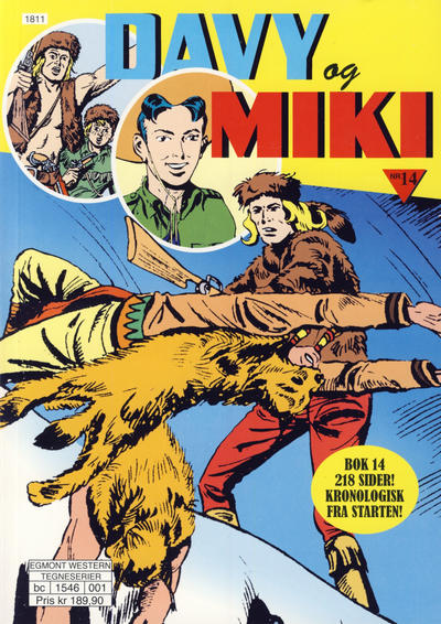 Cover for Davy og Miki (Hjemmet / Egmont, 2014 series) #14