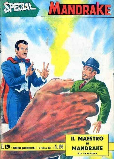 Cover for Special Mandrake (Edizioni Fratelli Spada, 1965 series) #193
