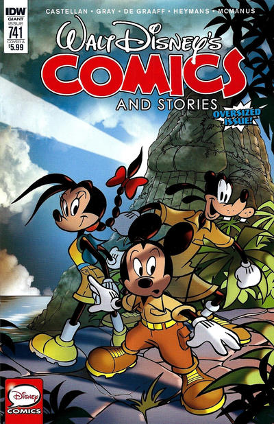 Cover for Walt Disney's Comics and Stories (IDW, 2015 series) #741