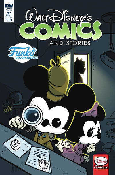 Cover for Walt Disney's Comics and Stories (IDW, 2015 series) #741 [Cover B - Funko Variant]