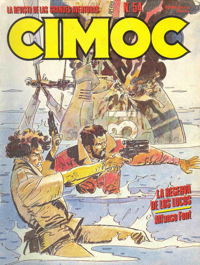Cover for Cimoc (NORMA Editorial, 1981 series) #54