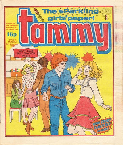 Cover for Tammy (IPC, 1971 series) #6 November 1982