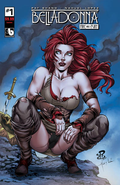 Cover for Belladonna: Fire and Fury (Avatar Press, 2017 series) #1 [Luscious Cover]