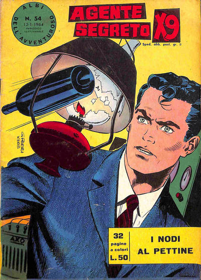 Cover for Albi dell'Avventuroso (Edizioni Fratelli Spada, 1963 series) #54