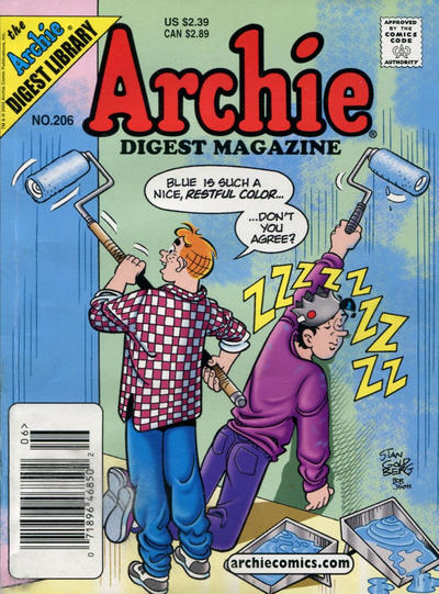 Cover for Archie Comics Digest (Archie, 1973 series) #206 [Newsstand]