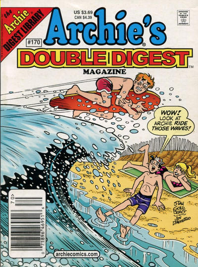 Cover for Archie's Double Digest Magazine (Archie, 1984 series) #170 [Newsstand]