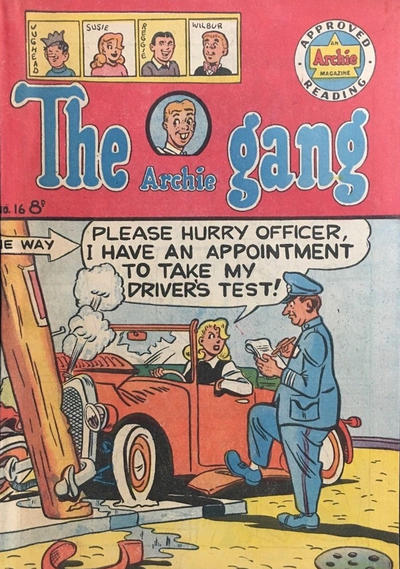 Cover for The Archie Gang (H. John Edwards, 1953 ? series) #16