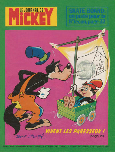 Cover for Le Journal de Mickey (Hachette, 1952 series) #1360