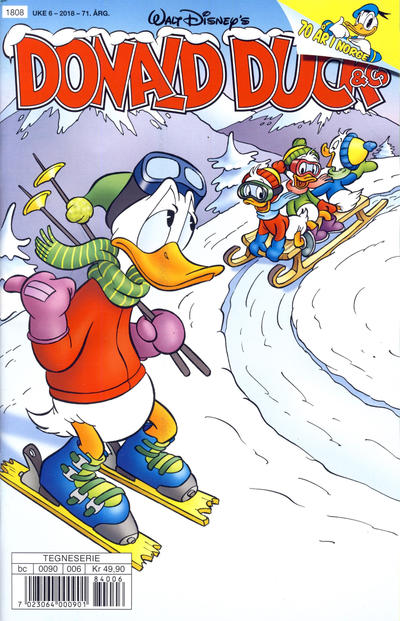 Cover for Donald Duck & Co (Hjemmet / Egmont, 1948 series) #6/2018