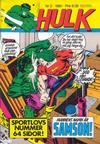 Cover for Hulk (Atlantic Förlags AB, 1980 series) #2/1981