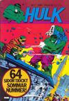 Cover for Hulk (Atlantic Förlags AB, 1980 series) #7/1981