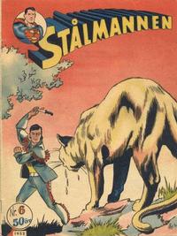 Cover Thumbnail for Stålmannen (Centerförlaget, 1949 series) #6/1952
