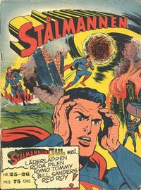 Cover for Stålmannen (Centerförlaget, 1949 series) #25-26/1953