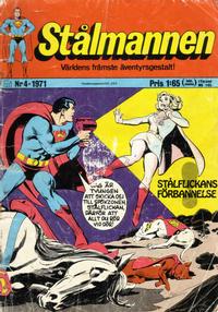 Cover Thumbnail for Stålmannen (Williams Förlags AB, 1969 series) #4/1971