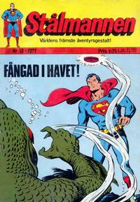 Cover Thumbnail for Stålmannen (Williams Förlags AB, 1969 series) #13/1971