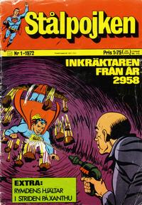 Cover Thumbnail for Stålpojken (Williams Förlags AB, 1969 series) #1/1972