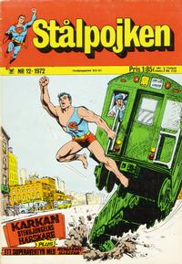 Cover for Stålpojken (Williams Förlags AB, 1969 series) #12/1972