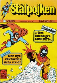Cover Thumbnail for Stålpojken (Williams Förlags AB, 1969 series) #12/1973