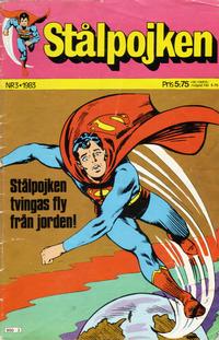 Cover Thumbnail for Stålpojken (Semic, 1983 series) #3/1983
