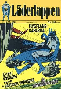 Cover Thumbnail for Läderlappen (Williams Förlags AB, 1969 series) #10/1970