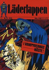Cover for Läderlappen (Williams Förlags AB, 1969 series) #12/1970