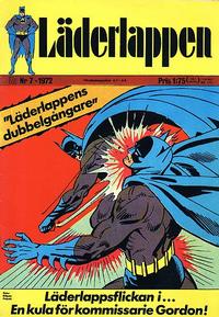 Cover for Läderlappen (Williams Förlags AB, 1969 series) #7/1972