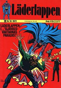 Cover Thumbnail for Läderlappen (Williams Förlags AB, 1969 series) #10/1972