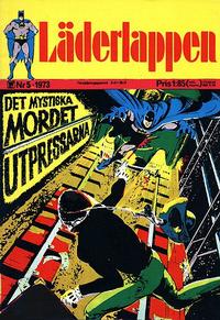 Cover Thumbnail for Läderlappen (Williams Förlags AB, 1969 series) #5/1973