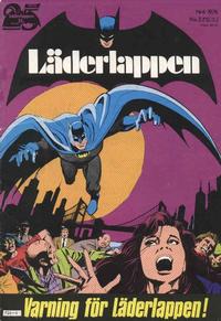 Cover for Läderlappen (Williams Förlags AB, 1969 series) #6/1976