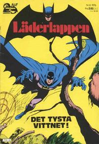 Cover Thumbnail for Läderlappen (Williams Förlags AB, 1969 series) #8/1976