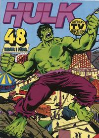 Cover Thumbnail for Hulk album (Atlantic Förlags AB, 1979 series) #[3] - Amerikas TV-sensation