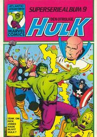 Cover Thumbnail for Hulk album (Atlantic Förlags AB, 1979 series) #9