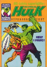 Cover Thumbnail for Hulk pocket (Atlantic Förlags AB, 1979 series) #2