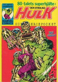 Cover Thumbnail for Hulk pocket (Atlantic Förlags AB, 1979 series) #3