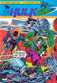 Cover Thumbnail for Hulk (Atlantic Förlags AB, 1980 series) #3/1980