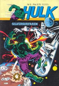 Cover Thumbnail for Hulk (Atlantic Förlags AB, 1980 series) #5/1982