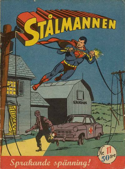Cover for Stålmannen (Centerförlaget, 1949 series) #11/1954