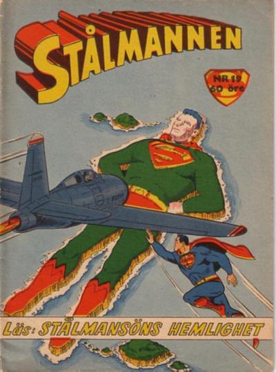 Cover for Stålmannen (Centerförlaget, 1949 series) #19/1957
