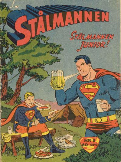 Cover for Stålmannen (Centerförlaget, 1949 series) #8/1958