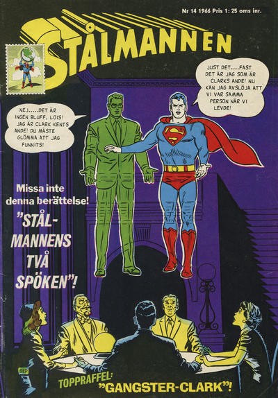Cover for Stålmannen (Centerförlaget, 1949 series) #14/1966